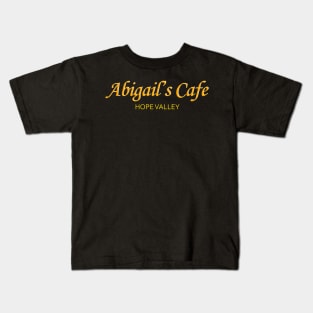 Abigail's Cafe - Yellow Kids T-Shirt